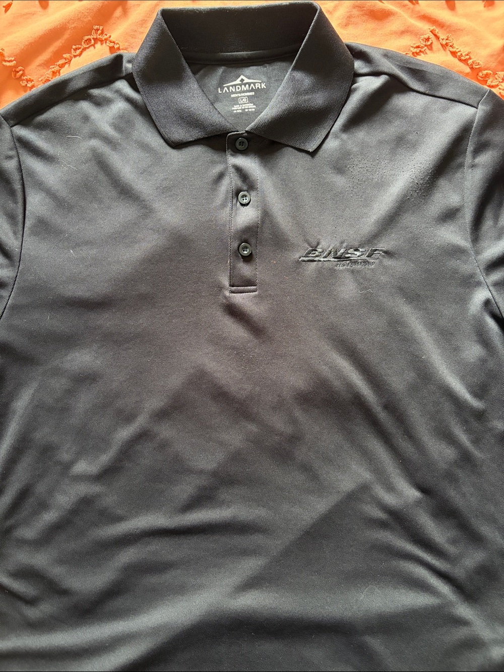 Bose Black Embroidered Performance Polo